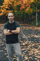 Obraz premium portrait of an athletic man