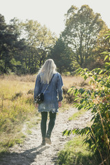 Denimgirl Walk in Forest