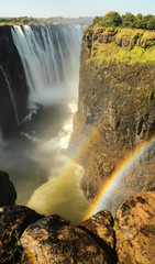 Regenbogen an den Victoria Falls