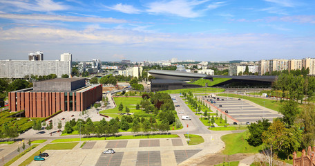 Katowice / Panorama vief of the city center