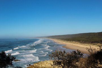 Point Lookout Beach North Stradbroke Island sea coast Brisbane Queensland Australia