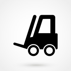 Loader icon, Forklift icon