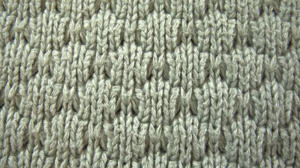 Green fabric hexagon pattern texture