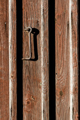 wall old barn