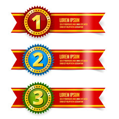 Gold medal illustration