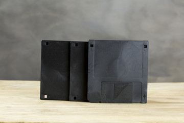 Floppy disk magnetic computer