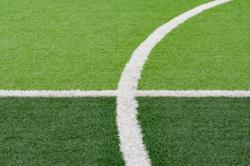 part of a soccer field