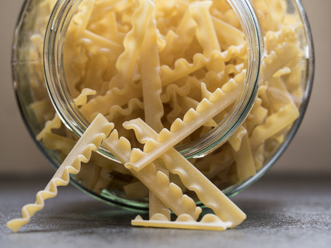 Tripoline : P&acirc;tes italiennes dans son bocal en verre