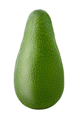 avocado, clipping path, isolated on white background