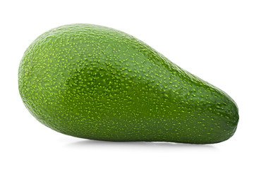 avocado, clipping path, isolated on white background