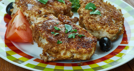 Fried carp in Romanian