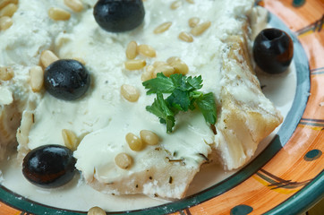 Middle Eastern Baked Fish