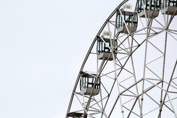 Ferris wheel against the sky