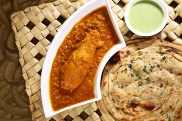 Masala Tawa Chaap or Soya Chaap, Indian Dish