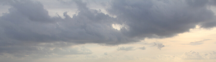 Ciel couché de soleil