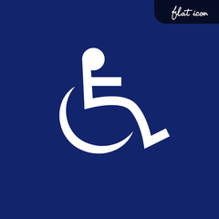 Disabled Icon. Male and female