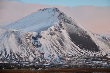 アイスランド　スナイフェルスネス半島　国立公園　氷河　冬 iceland island winter snaefellsnes peninsula national park arnarstapi jokull glacier - 177656834