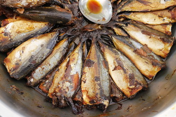 Fish boil in salt and soy sauce