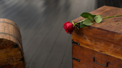 rose and chest