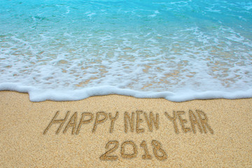 New Year 2018 is coming.