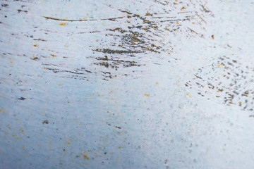 texture of the old painted iron