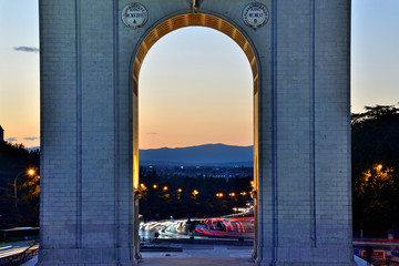 Victory Arch (Arco de la Victoria), Madrid, Spain