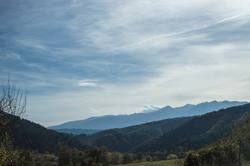 Cloudy sky, Autumn-October 2017