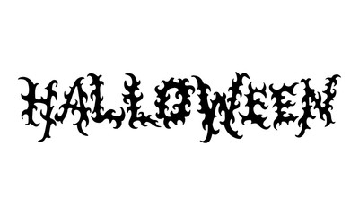  Halloween vector lettering. Good for social media, banners, posters, greeting cards, invitations..