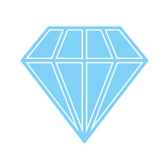 Diamond Icon blue