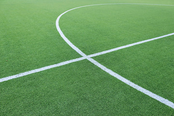 Fototapeta na wymiar artificial turf football field