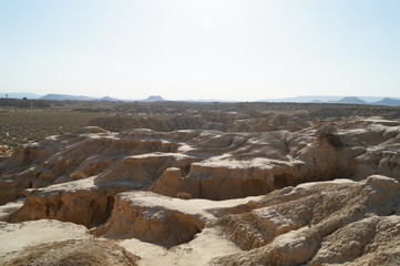 Fototapeta na wymiar Bardenas Reales desert, Navarre, Spain 