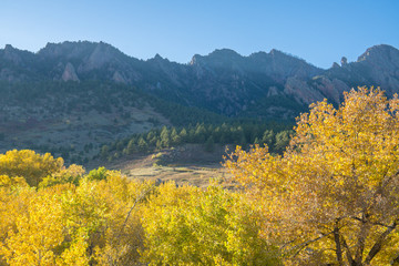 Flatirons Fall