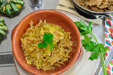 pasta with cabbage