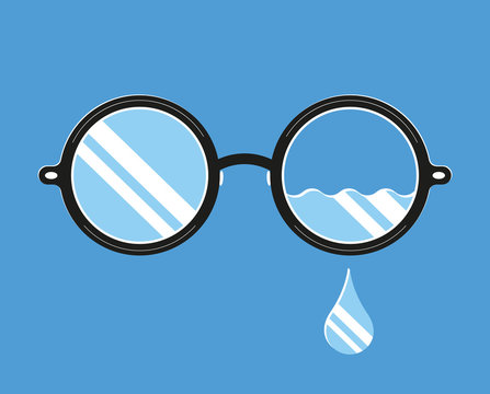 Glasses Tear