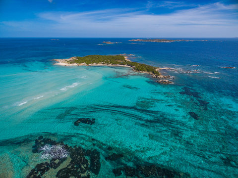 Strand von Sperone im S&uuml;den von Korsika