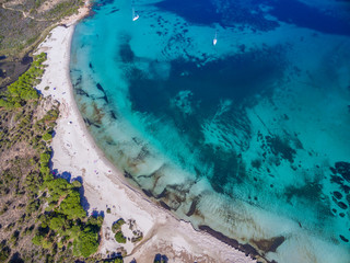 Strand von Rondinara im Süden von Korsika