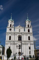 Fototapeta na wymiar Cathedral in Grodno