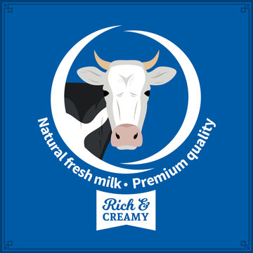 Vector milk icon
