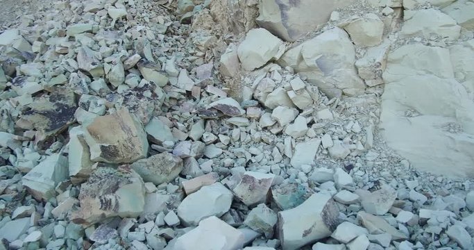 Zeolite gravel texture. Adsorbent materials. gravel crushed stone 
