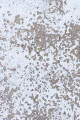 The old,white grunge concrete texture or background