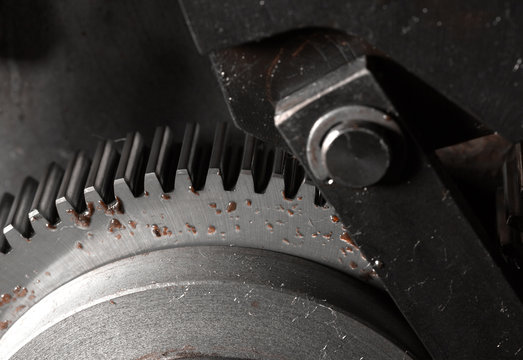 Interworking details of technical mechanism close-up