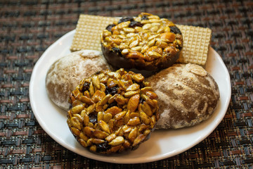 food breakfast snack cookies dessert nut
