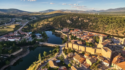 Fototapeta na wymiar Buitrago del Lozoya village in Madrid Province, Spain