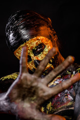 Halloween day of dead celebration