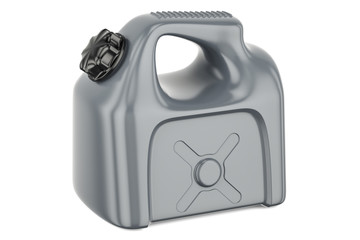 plastic jerrycan, 3D rendering