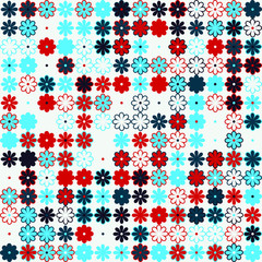 Fototapeta na wymiar Vector background with abstract geometric pattern 