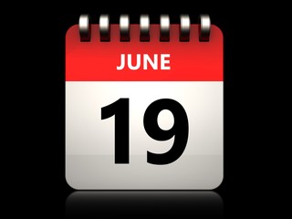 3d 19 june calendar