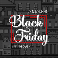 Fototapeta premium Abstract vector black friday sale layout background. For art template design, list, page, mockup brochure style, banner, idea, cover, booklet, print, flyer, book, blank, card, ad, sign, poster, badge.