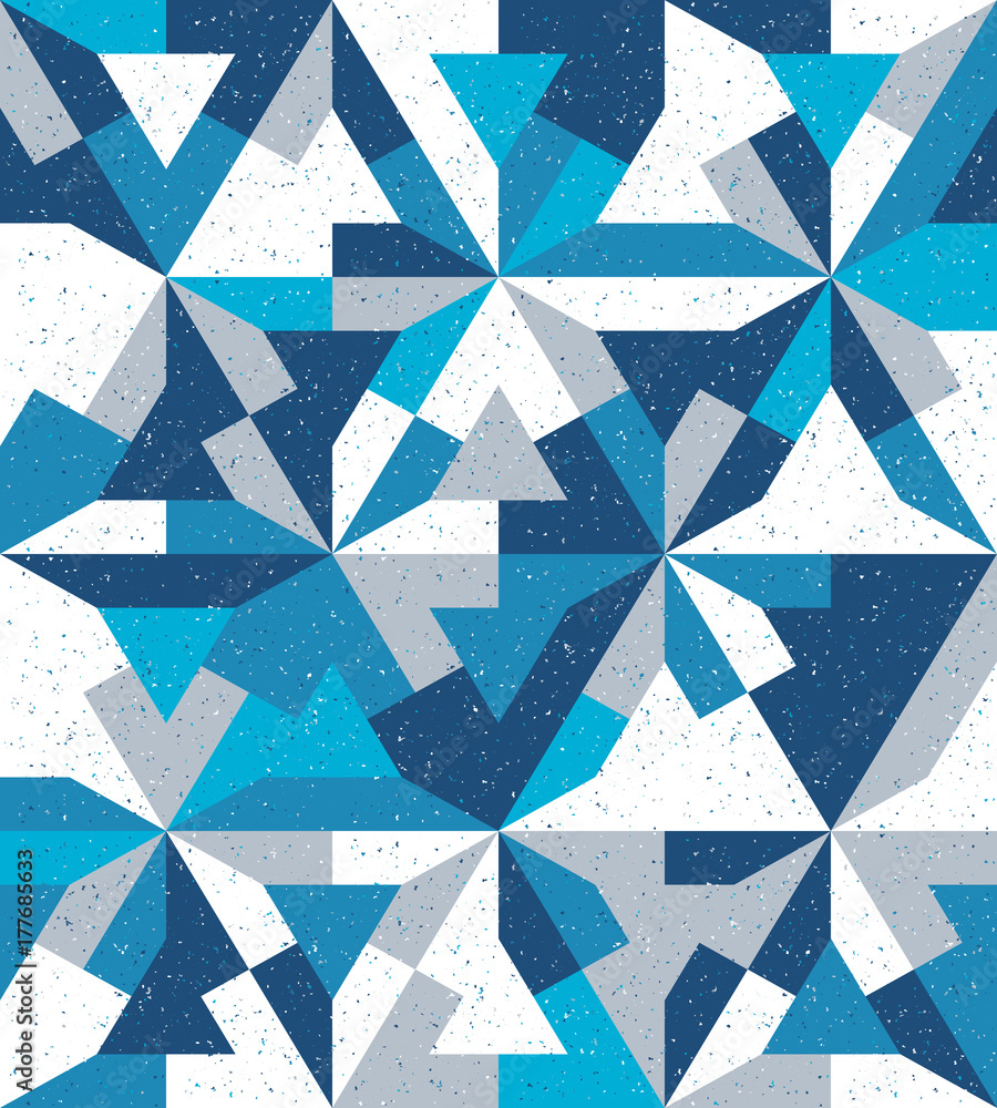Poster abstract seamless pattern in the style of grunge. small particles.
