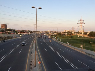 The road to Baku